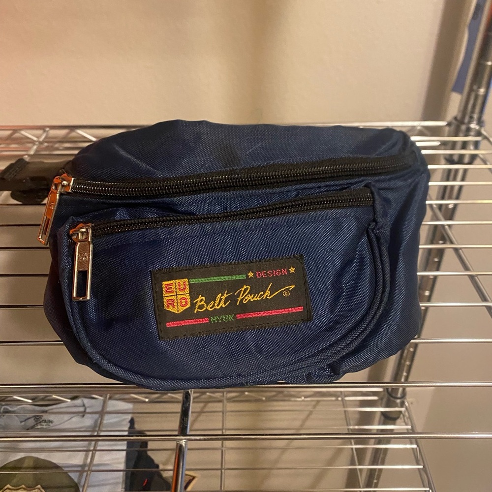 Navy Fanny Pack